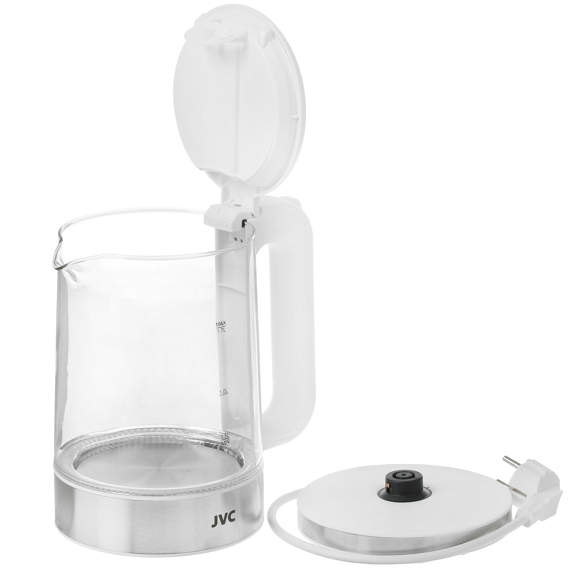 5353506 Электрочайник JVC JK-KE1520 белый STDN-0032356 - Вид №4