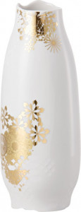 10540951 Rosenthal Ваза Rosenthal Шибори 26см, фарфор, золотая Фарфор