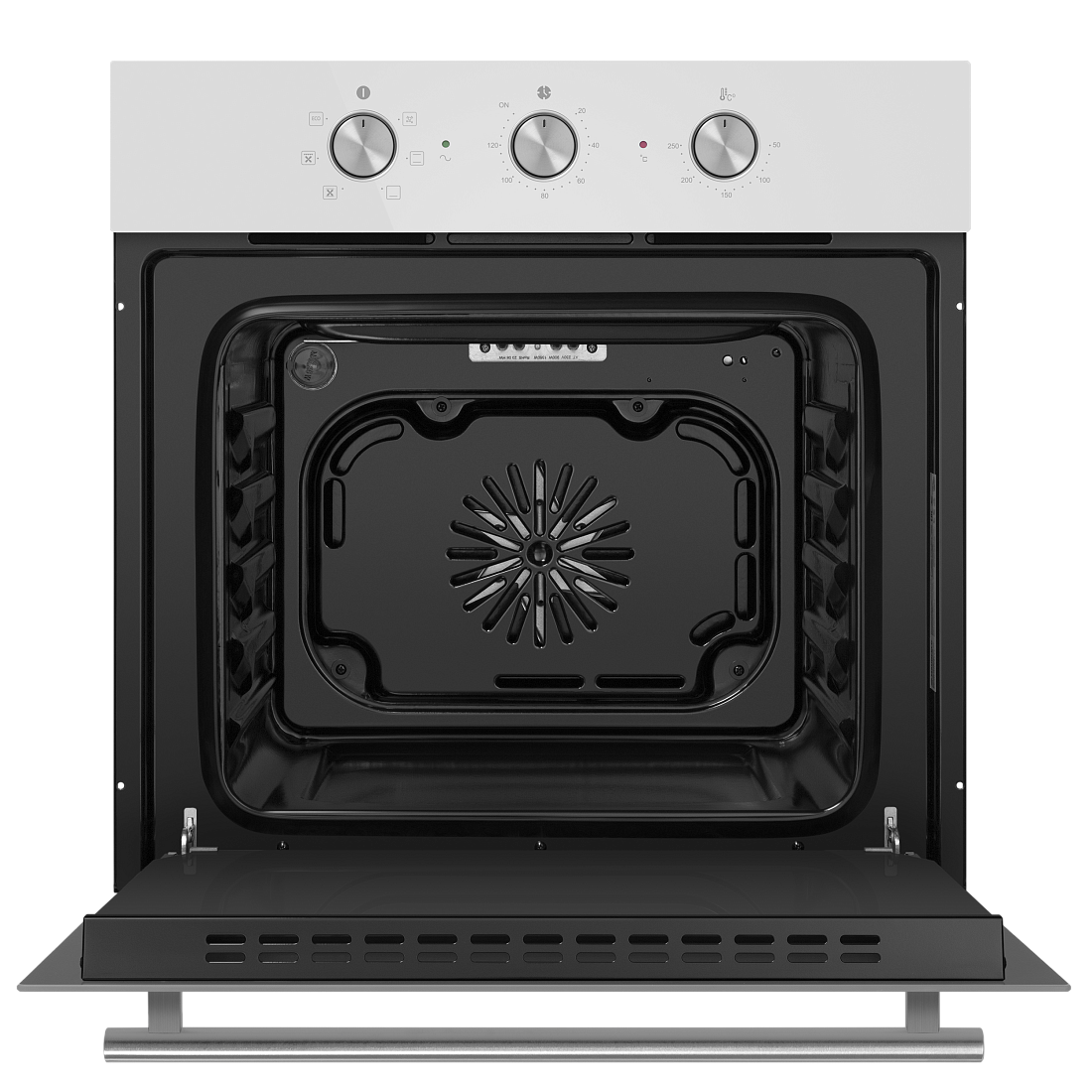 9100941 Электрический духовой шкаф HOMSair OEF606WH белый STDN-0133331 - Вид №3