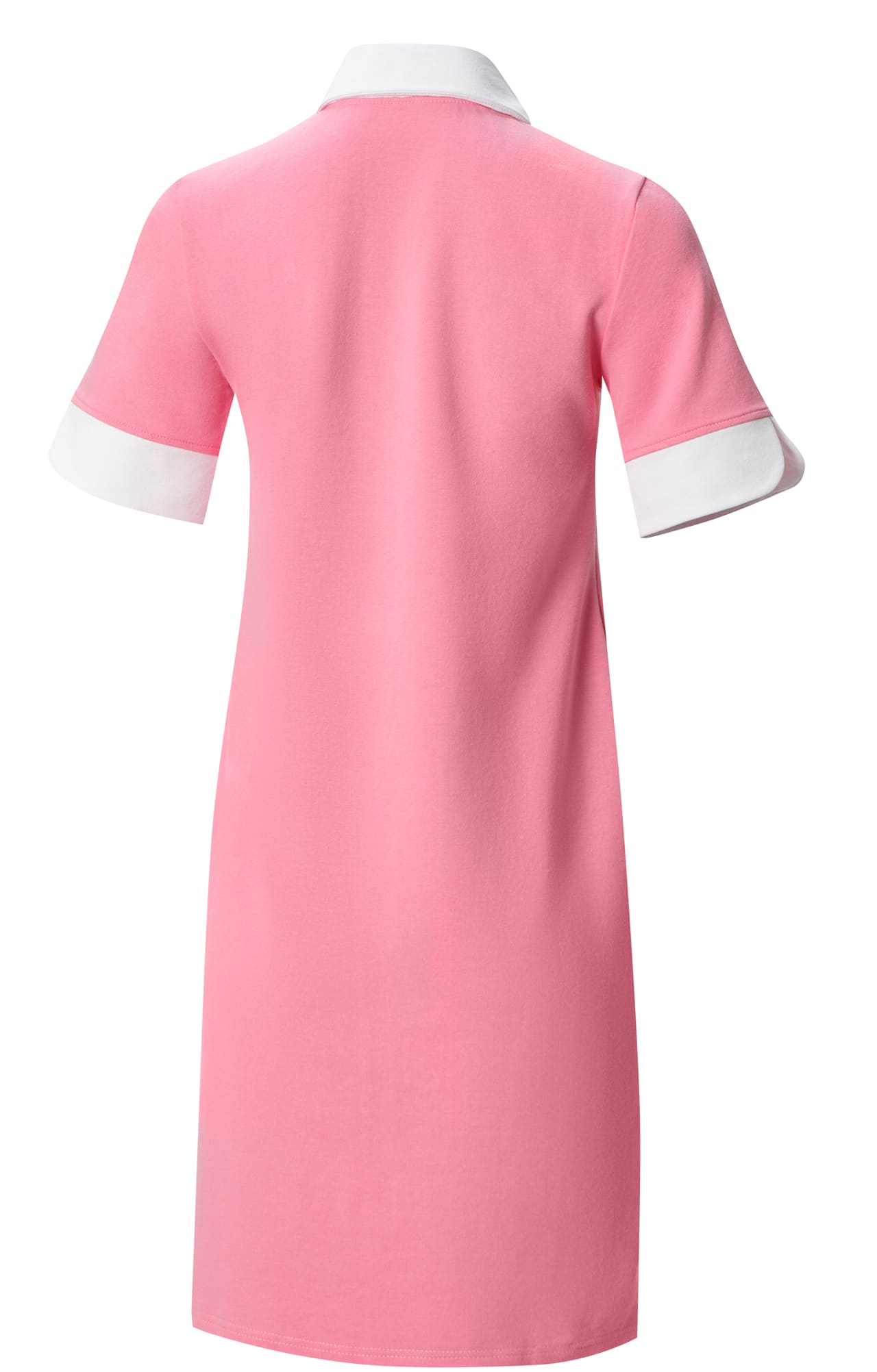 64669 Платье-поло трикотажное цвет PINK (розовый) GRACE  Одежда для обслуживающего персонала  размер 52 (XXL)  - Вид №1
