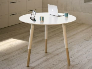 FANTONI Круглый стол для переговоров с регулируемой высотой Woods