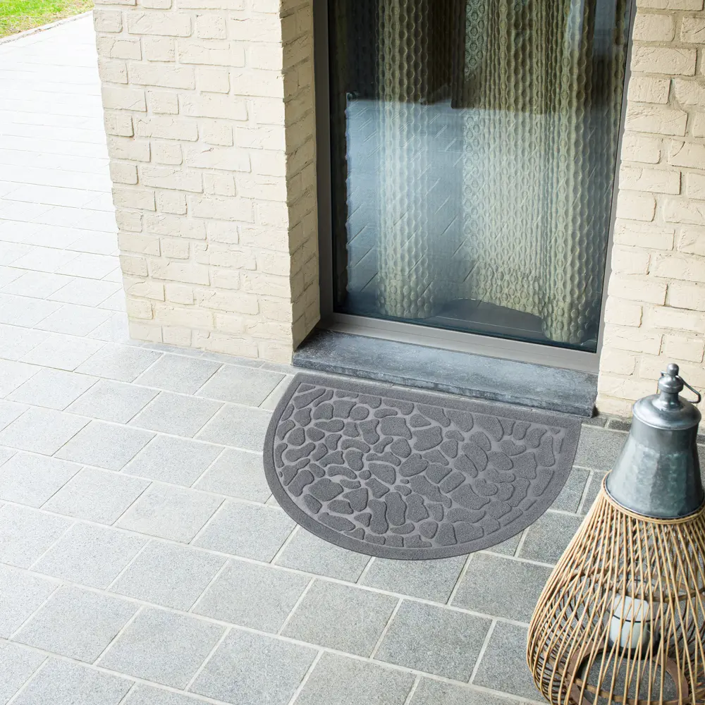 88249560 Коврик Inspire HR Lenzo 40x60 см резина цвет серый STLM-0077023  - Вид №3