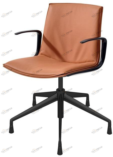 arper 5-спицевый тканевый стул с подлокотниками Catifa up sun-id-1502765