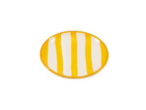 Керамическая круглая тарелка