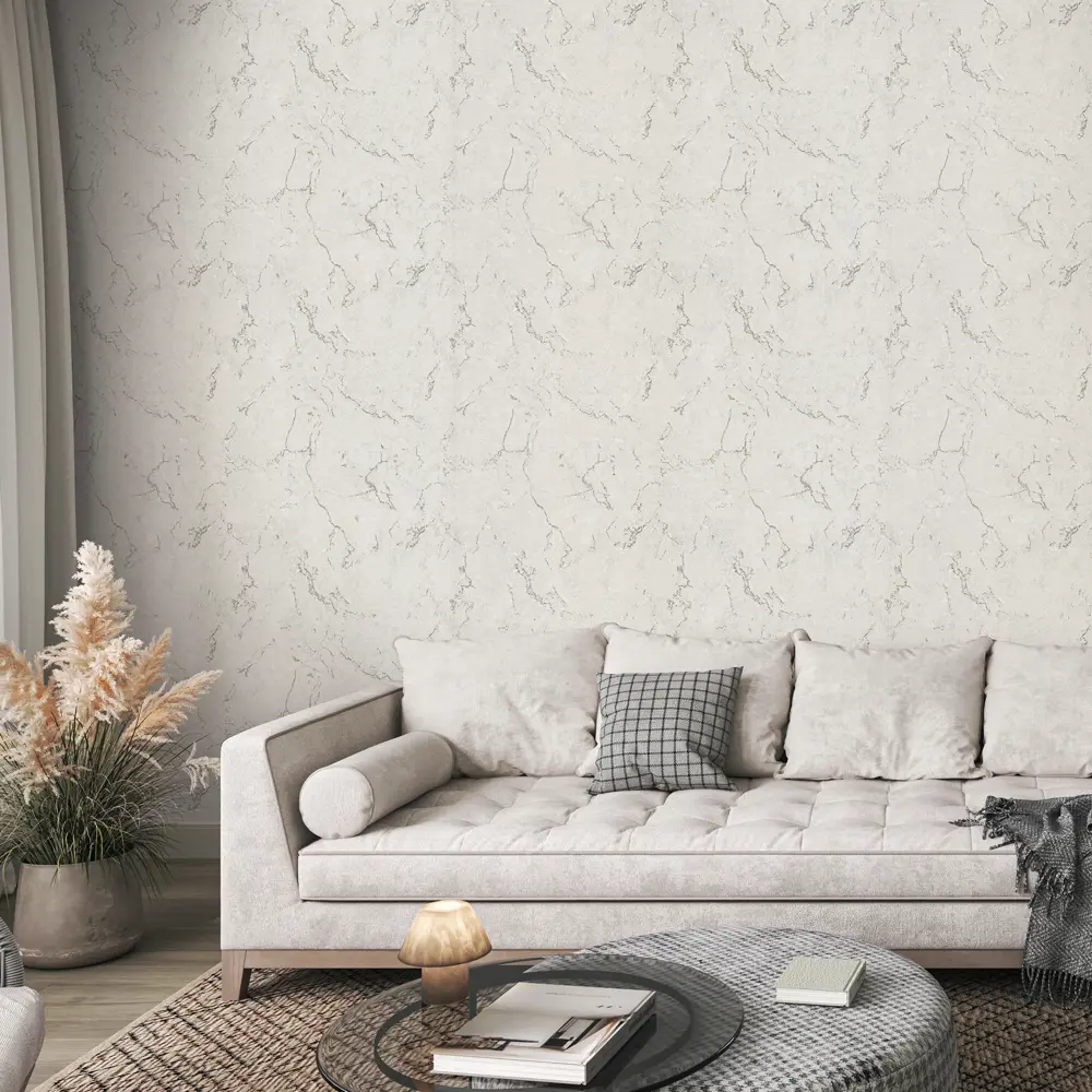 Обои флизелиновые Аспект Ру Анита бежевые 1.06 м 30264-22 STLM-2041014 - Вид №3