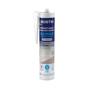 91741963 Герметик силиконовый Bostik Perfect Seal для ванной экстра прозрачный 280 мл STLM-1441653