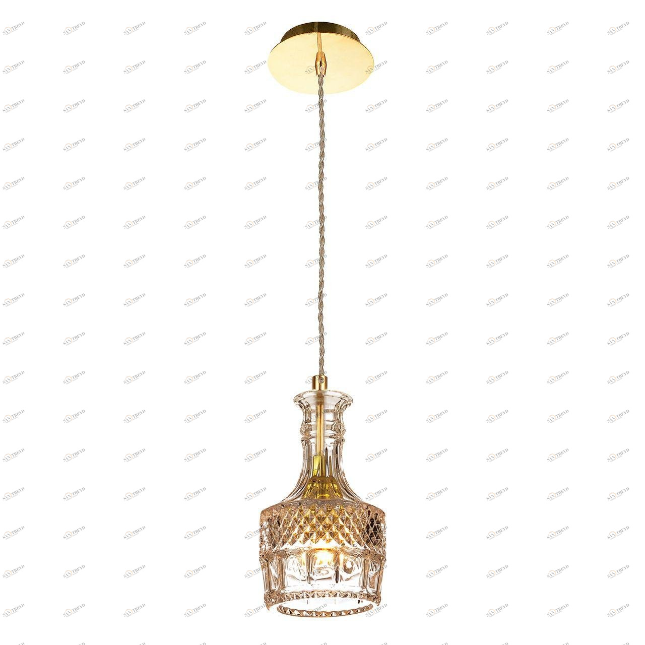 Подвесной светильник Favourite Bottle 1858-1P FAVOURITE BOTTLE 073078 Золотой 