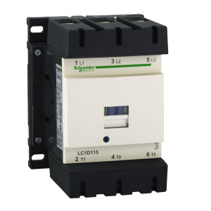 LC1D1156FE7 Контактор LC1D 3P 115А 440/115В AC 59кВт Schneider Electric TeSys