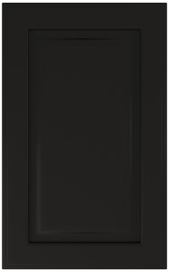 Фасады для кухни Классика Фрезеровка «Шеффилд» Черный грифельный №300
