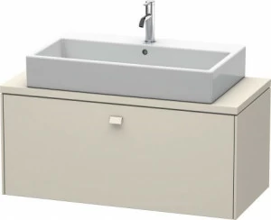 BR510409191 Brioso Тумбочка для компактной консоли Серо-коричневый декор