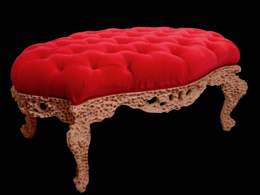 Прямоугольный бархатный Оттоман Mirabili Mirabili Arte D'Abitare ARCH-00026222