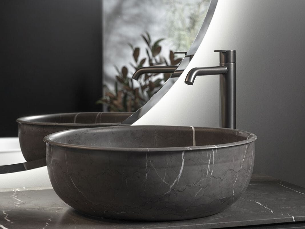 Мраморная столешница с одной круглой раковиной Inbani Prime ARCH-00030230