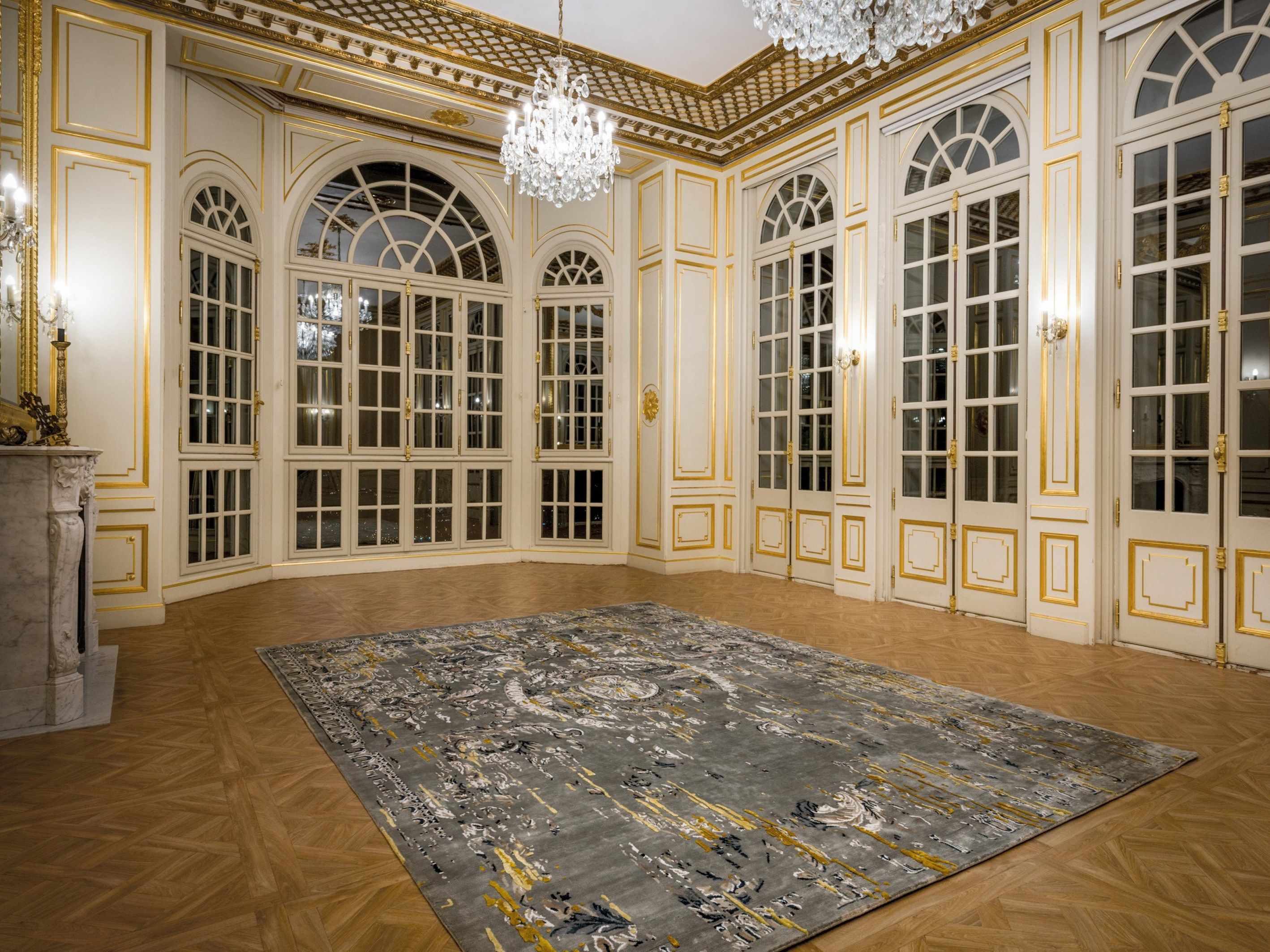 Шелковый прямоугольный ковер ручной работы Edition Bougainville Renaissance ARCH-00102817 - Вид №1