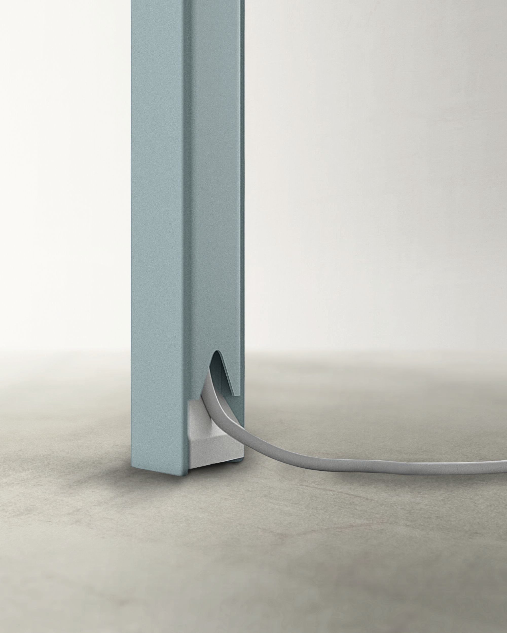 Высокий стол из меламина и листового металла DVO Enna ARCH-00036531 - Вид №1