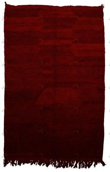 AFOLKI Прямоугольный шерстяной коврик с длинным ворсом Chichaoua Taa946be