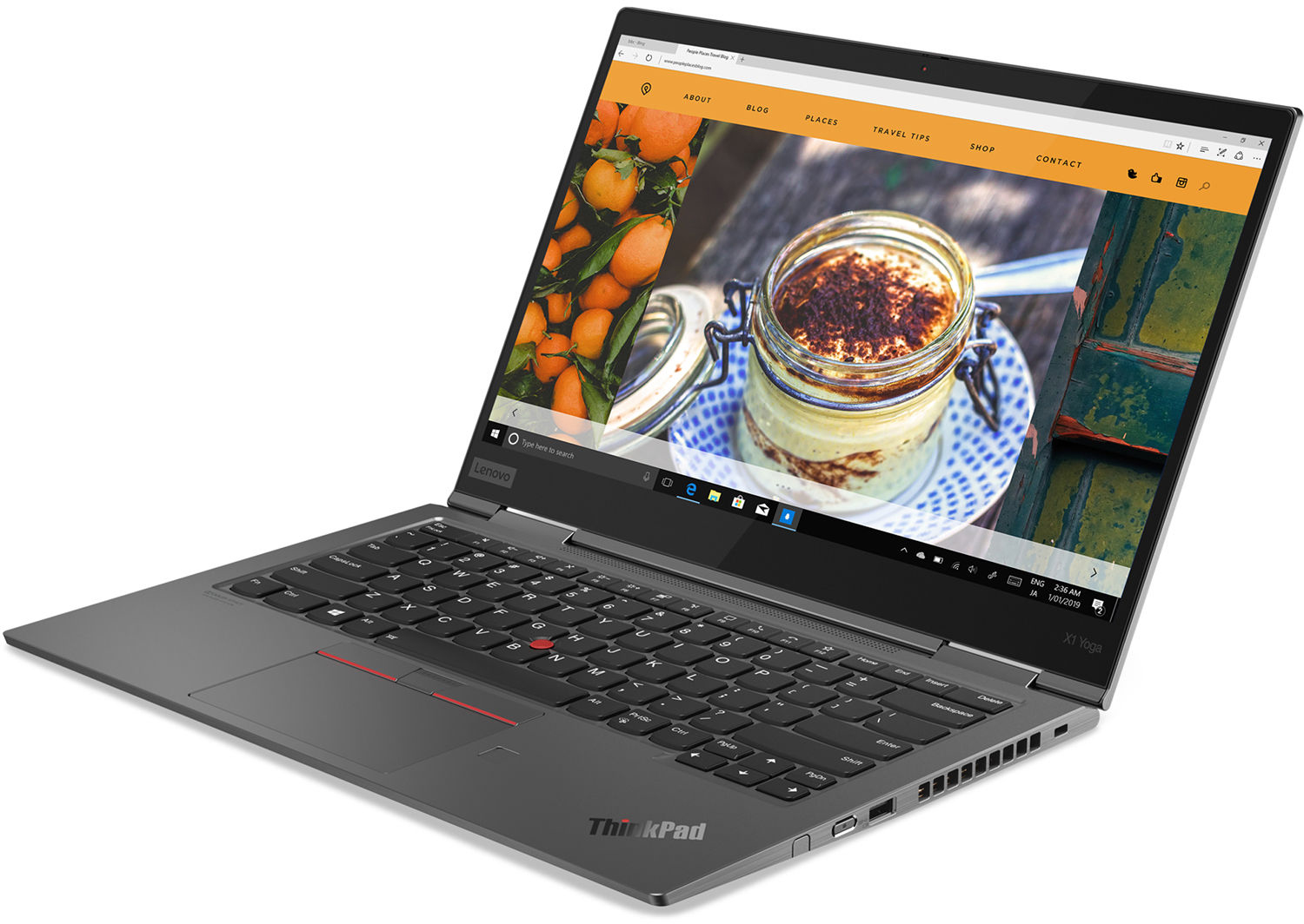 20UB0033RT thinkpad x1 yoga g5 t 14.0 fhd_ar/as_400n_mt_n_72% /core_i5-10210u_1.6g_4c_mb /16gb(4x32gx32)_lp3_2133 /512gb_ssd_m.2_2280_nvme_tlc_op / /integrated_graphics /no_wireless_wan /fingerprint_reader /ir&hd_camera_w/mic /bklt_kb_gy_fpr_nfc_rus / /4c Santreyd  - Вид №2