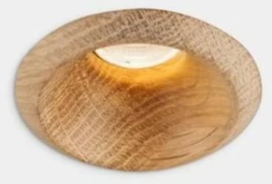 LEDS C4 Встраиваемый круглый светодиодный точечный светильник из дуба Play