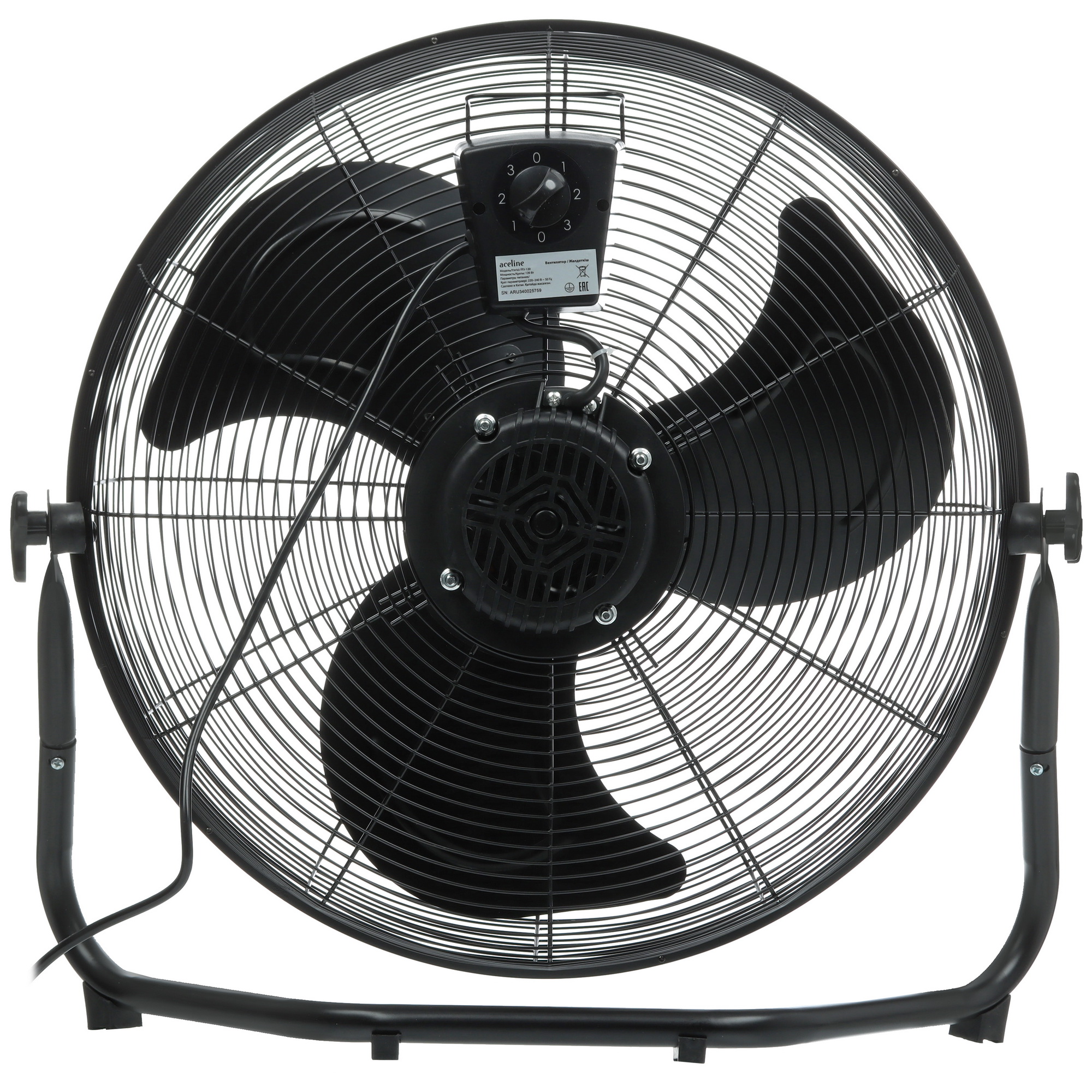 5434315 Вентилятор Aceline FFJ-120  черный STDN-0076834 - Вид №4