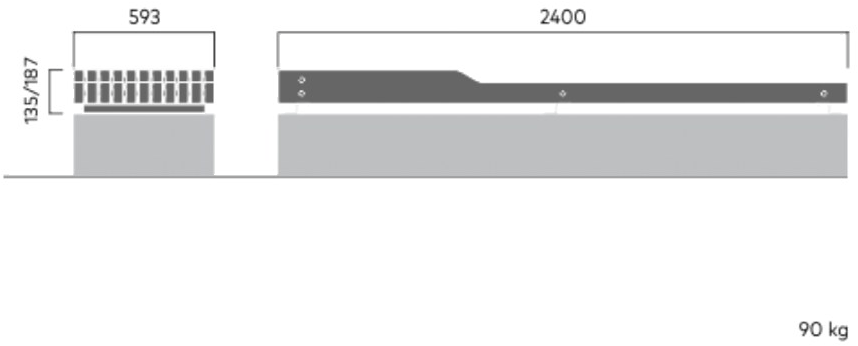 VESTRE Скамейка из сосны без спинки sun-id-1404206 - Вид №18