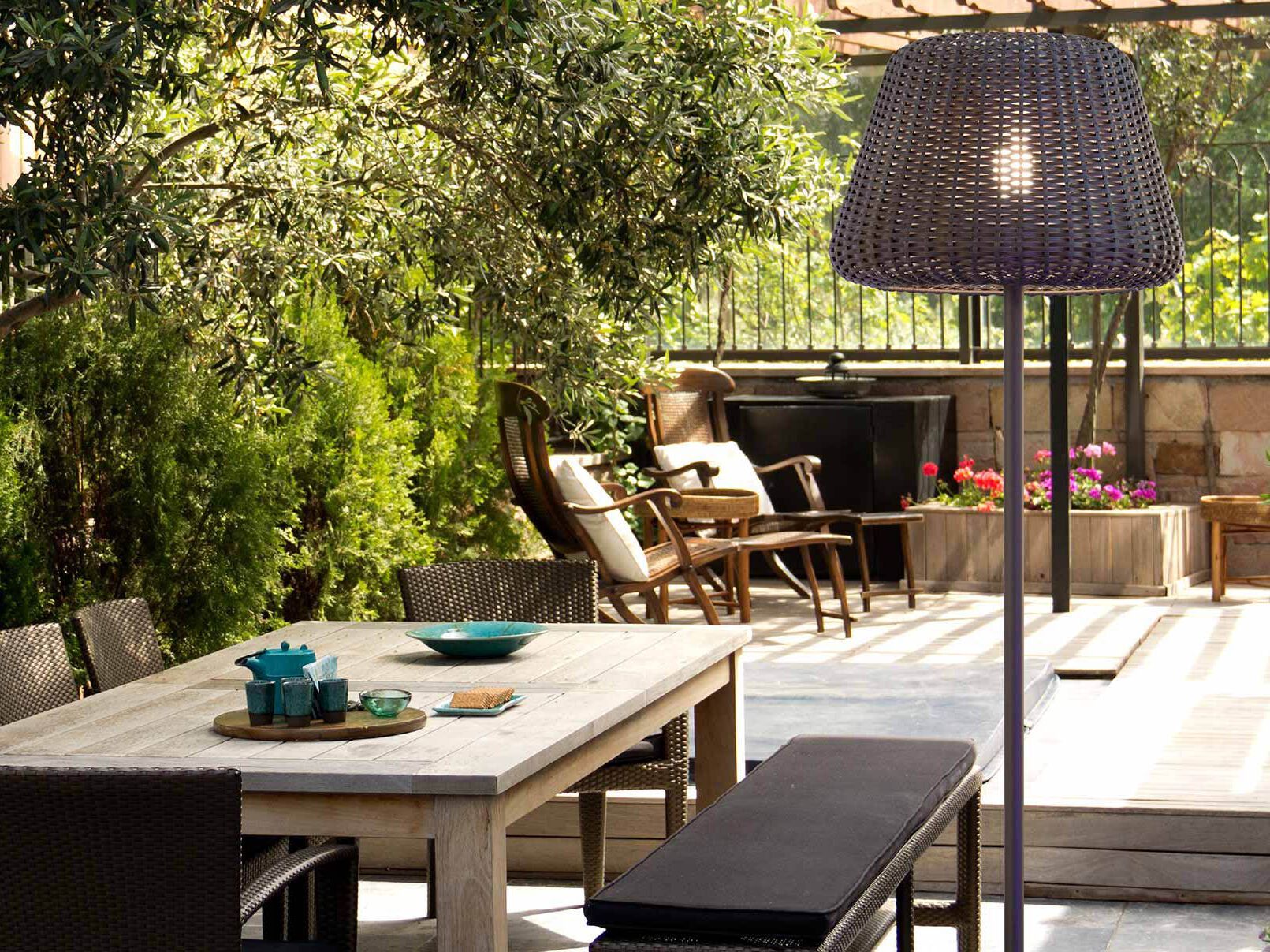 Напольная лампа из ротанга Panzeri Ralph ARCH-00091254 - Вид №2