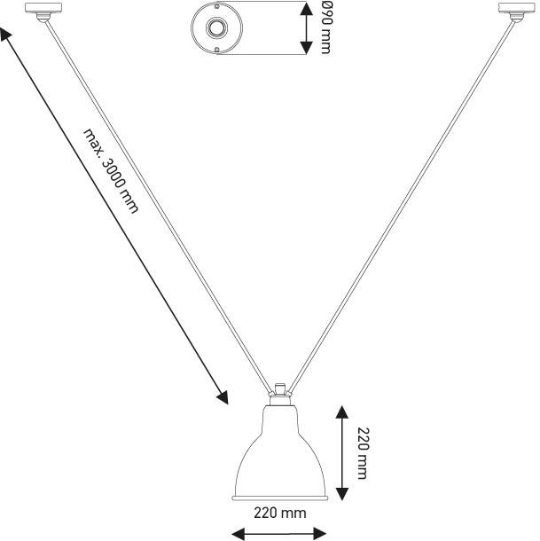 DCW éditions Подвесной светильник из стали Les acrobates de gras sun-id-1377513 - Вид №14