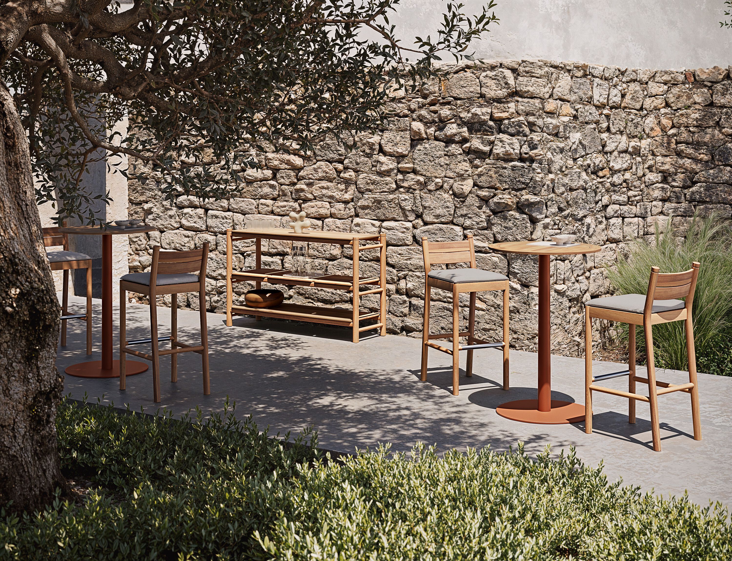 Прямоугольная Садовая консоль из тикового дерева Atmosphera Панама ARCH-00055320 - Вид №1