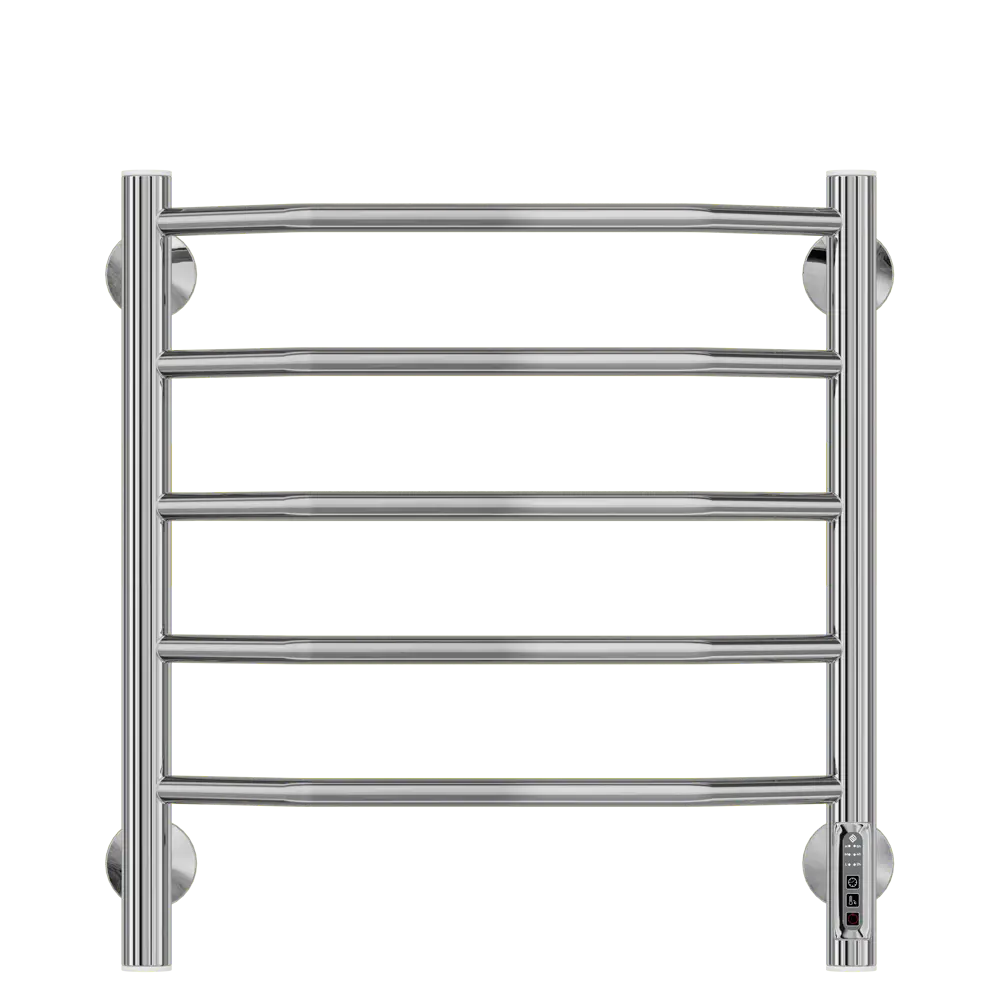 Полотенцесушитель электрический Вармо Нептун П5 400x600 мм с диммером цвет хром STLM-2160622 - Вид №2