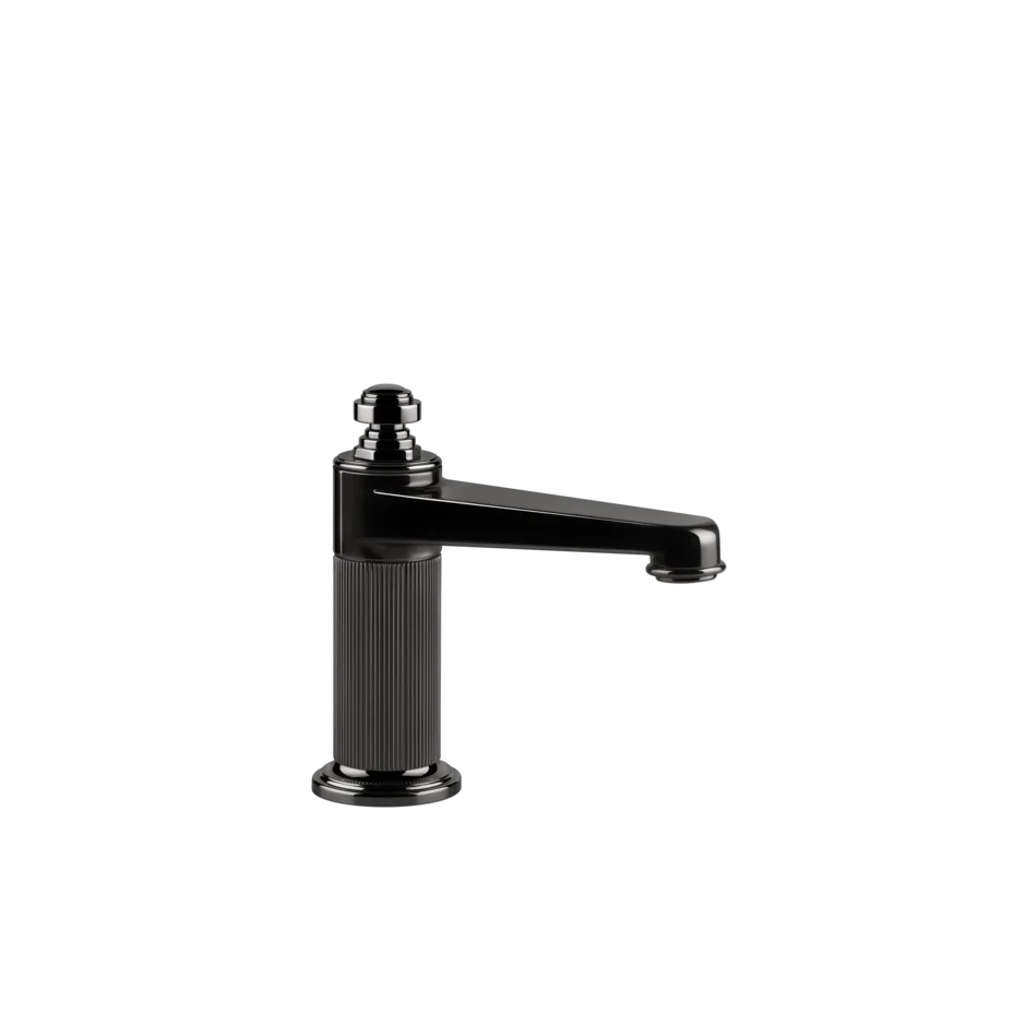 Носик для умывальника 65023 706 Gessi Venti20 ЧЕРНЫЙ МЕТАЛЛ PVD 65023706