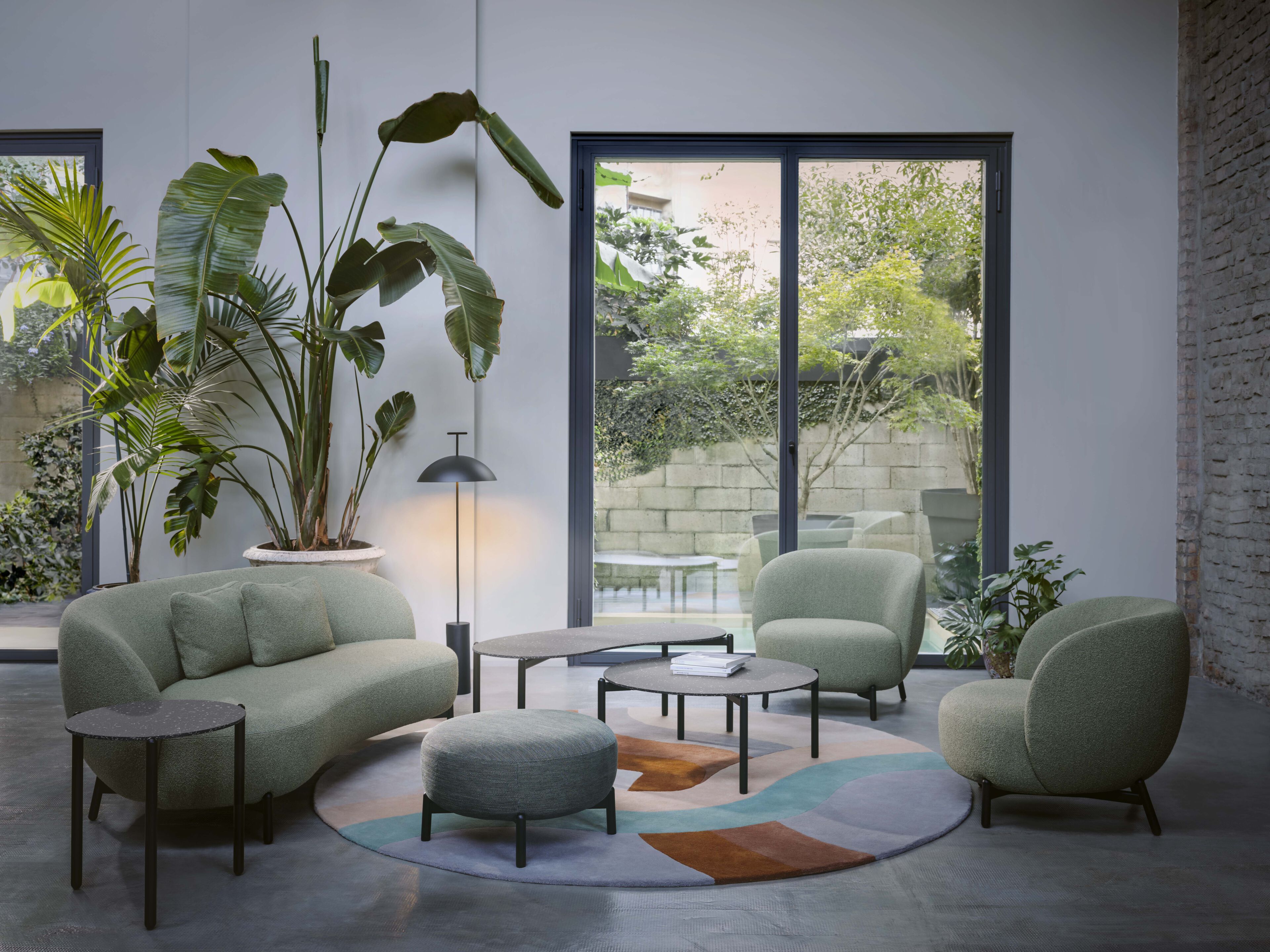 Съемное кресло из ткани Kartell Lunam ARCH-00151400 - Вид №3