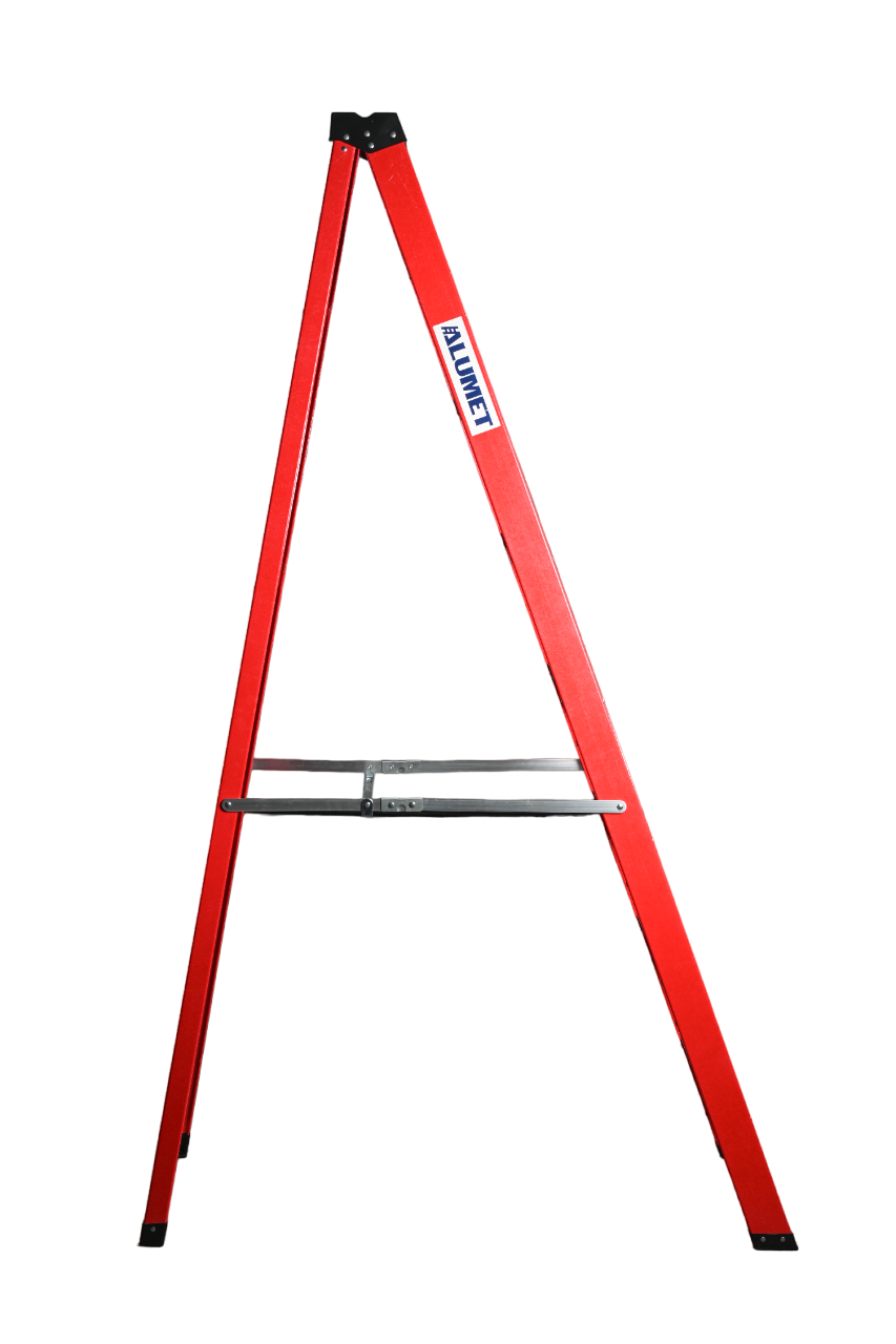 Стремянка SF 1007 стеклопластиковая 7 ступеней, Alumet, с органайзером  - Вид №6