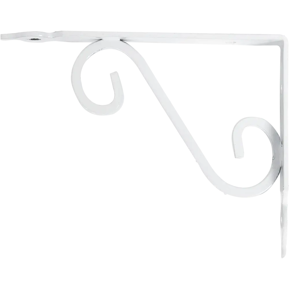 Кронштейн Мадрид 110х145 мм цвет белый LARVIJ STLM-2077779 - Вид №2