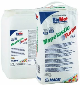 BigMat Двухкомпонентный эластичный цементный раствор