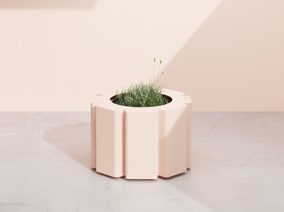 Плантатор из оцинкованной стали DIMCAR ARCH-00107107 - Вид №1