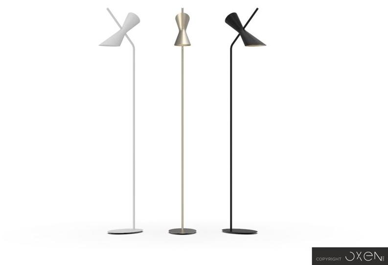 NEXO LUCE Светодиодный торшер из стали Oxen floor lamp 7008e1 / 7008e2 - Вид №5