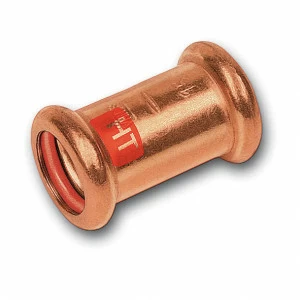 11227035 SANHA 12270 пресс-фитинг солн.,медь, муфта ВПр-ВПр 35 мм