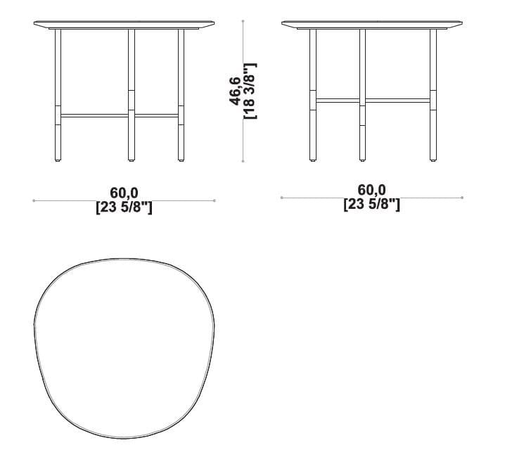 Журнальный столик Sicis JUPITER ARCH-00101303 - Вид №6