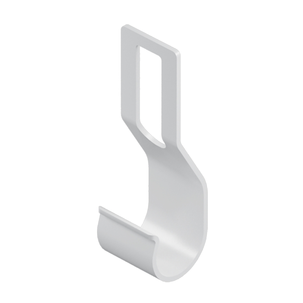 Кронштейн для перекладины , 30x30x100 мм, белый LJPS0463 Public Steel Россия 