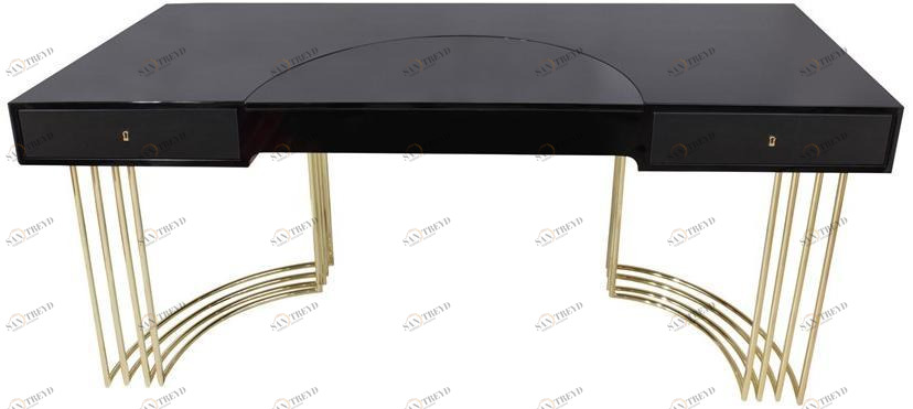 Malabar Прямоугольный деревянный стол с ящиками sun-id-1498884