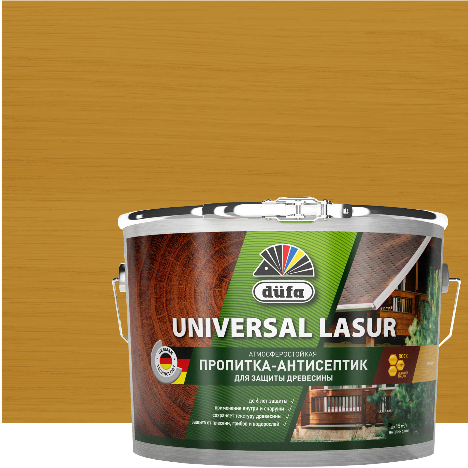 84756034 Пропитка Universal Орегон 9 л STLM-0054606 DUFA