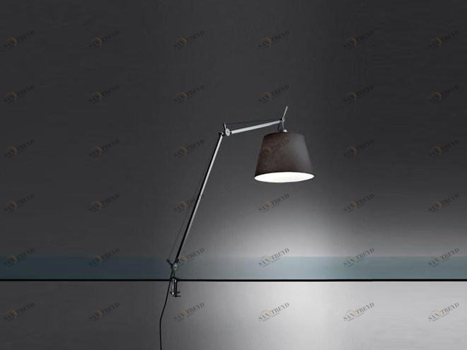 Artemide Настольная лампа из ткани с зажимом Tolomeo sun-id-1477039