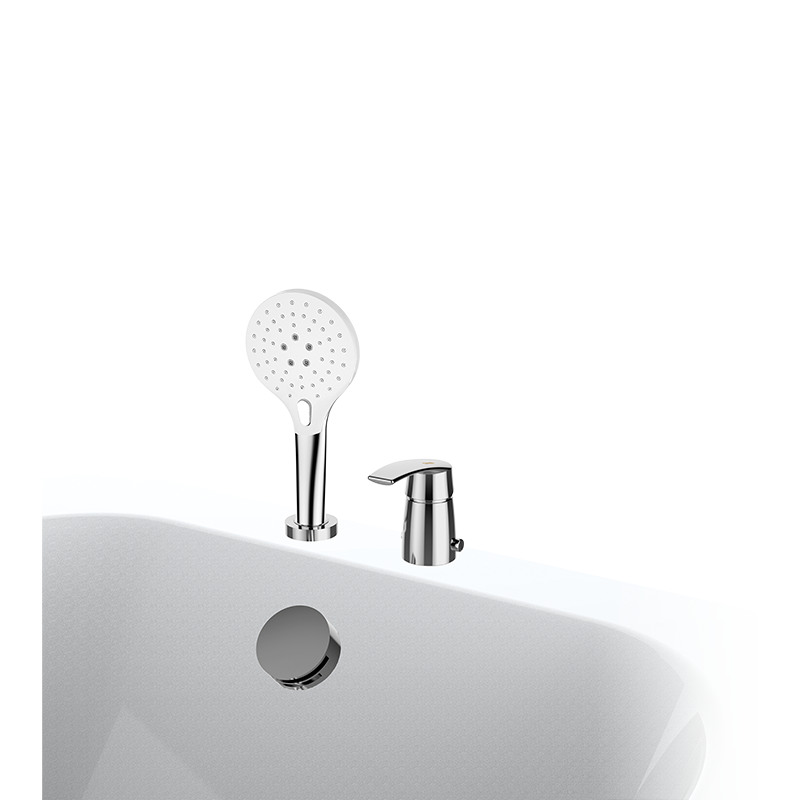 50230500 BASIC Смеситель для ванны для уступа Хром GRB MIXERS 