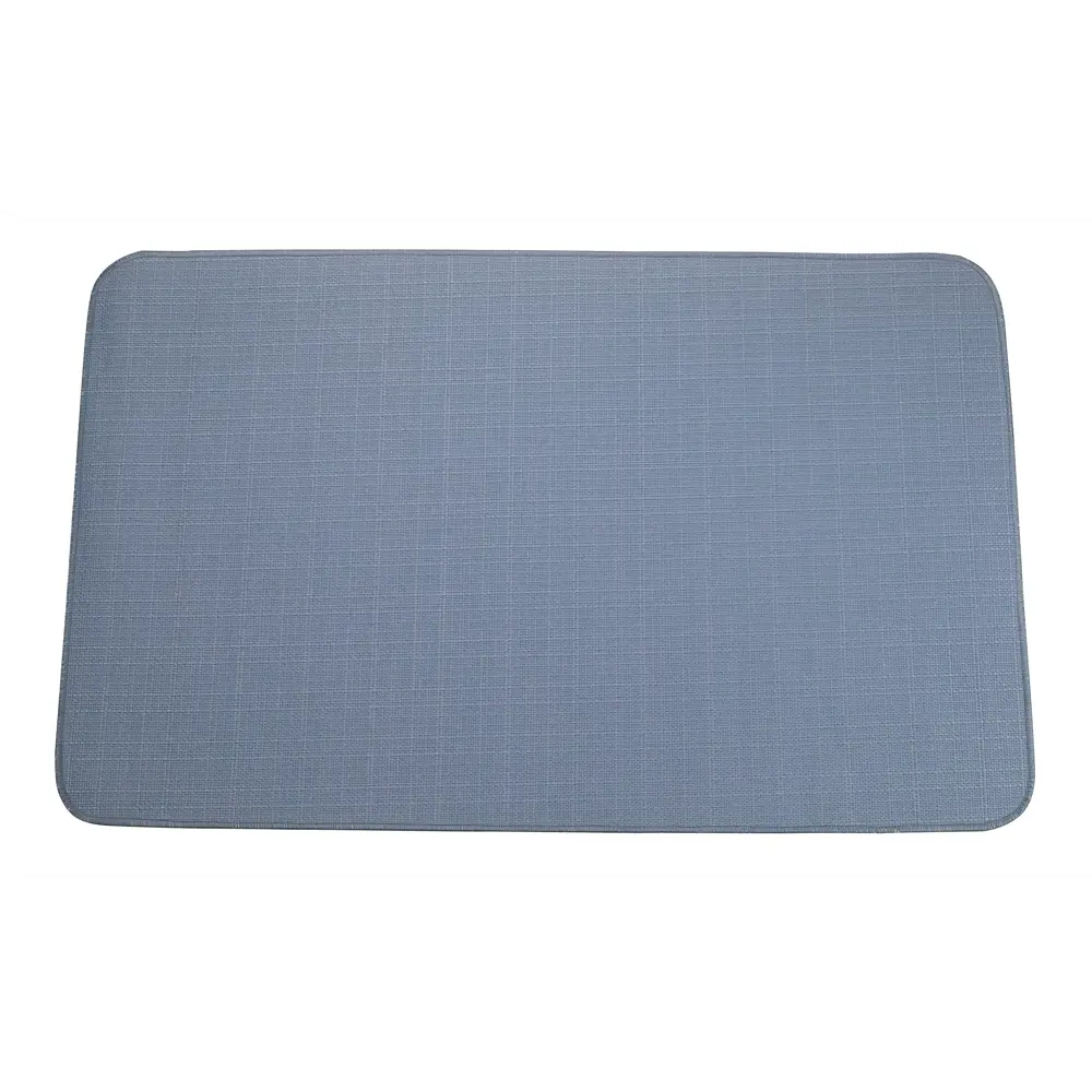 Коврик для ванной SWENSA Canva — уют и безопасность в синих тонах 89379346 STLM-1403148