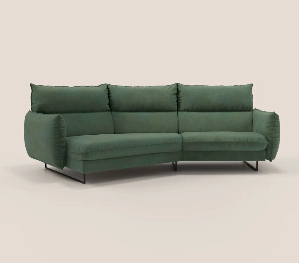 Тканевый угловой диван с электроприводом Divani.Store MONAMOUR ARCH-00095684 - Вид №12