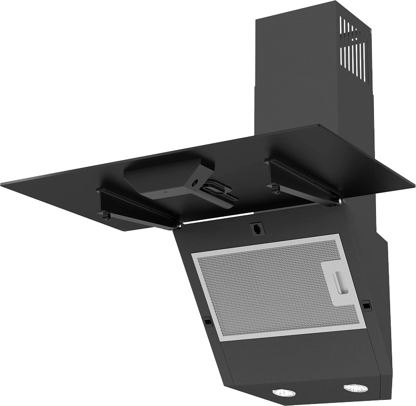 9973949 Вытяжка наклонная Darina SLIDE G600B черный STDN-0138251 - Вид №2