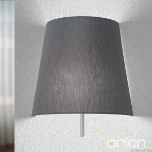 WA 2-1353 satin настенный светильник с серым абажуром