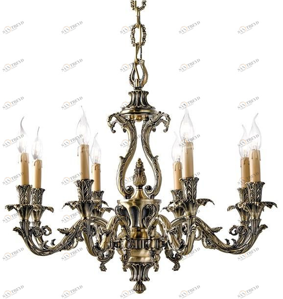 Possoni Illuminazione Сатиновая люстра Caesar 798/8