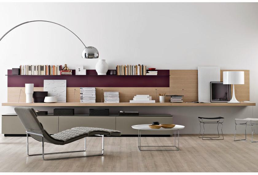 B&B Italia Модульная оборудованная стенка с подставкой под телевизор Pab sun-id-1512474 - Вид №7