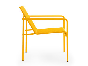 Стул для сада с порошковым покрытием с подлокотниками