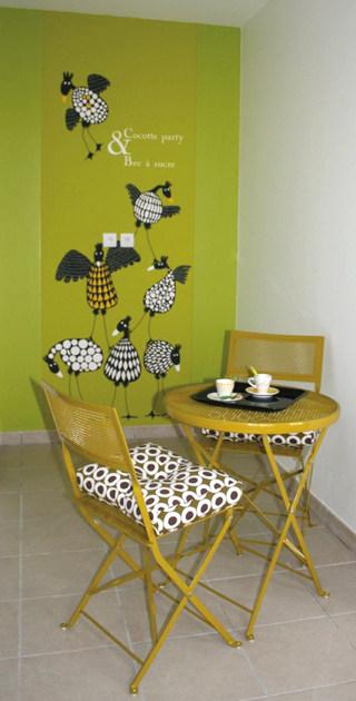 CONCEPTUWALL Уникальная полоса Poulettes sun-id-1421444 - Вид №2