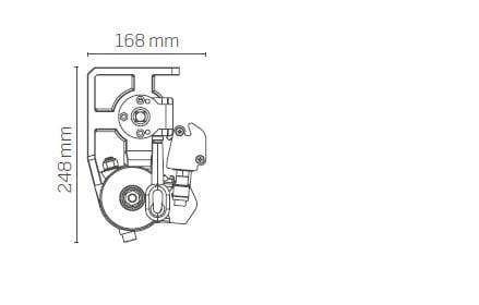Тент для рук без мусорного ведра Mv Line навесы для рук без мусорного ведра ARCH-00064571 - Вид №1